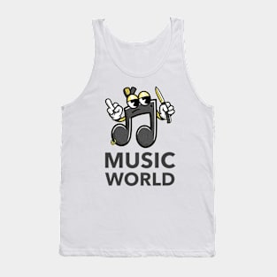 Music World Tank Top